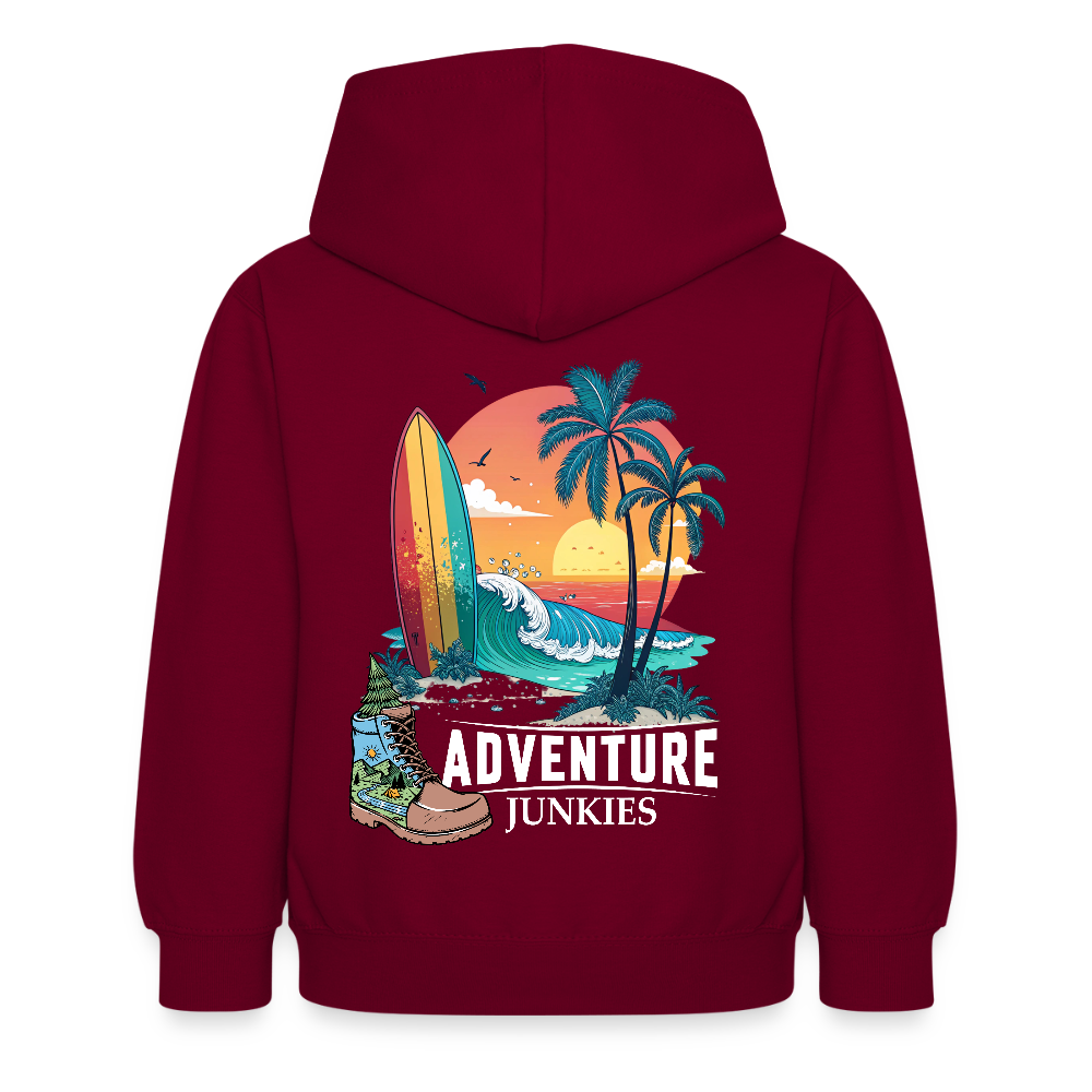 Children's  Unisex Hoodie - bordeaux