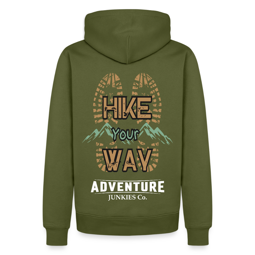 Men’s Premium Hiking /Walking Hoodie - khaki