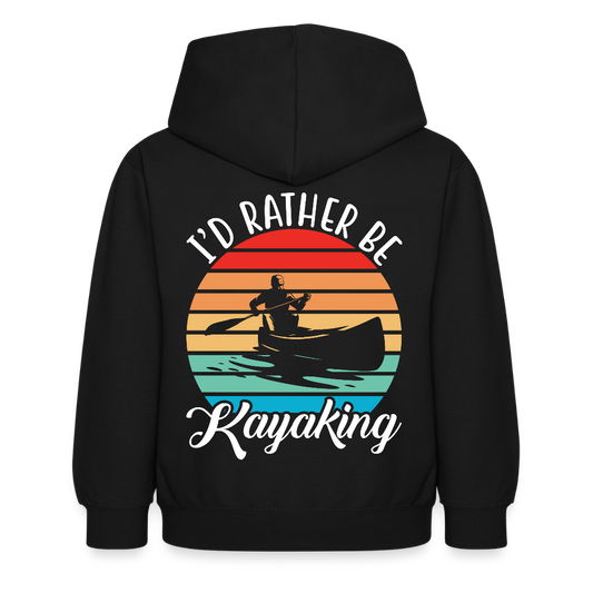 Children's  Unisex Hoodie - black