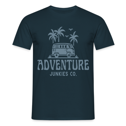 Men's  Camping T-Shirt - navy
