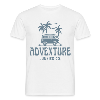 Men's  Camping T-Shirt - white