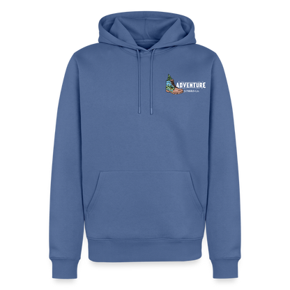 Men’s Premium Hiking / Walking Hoodie - stone blue