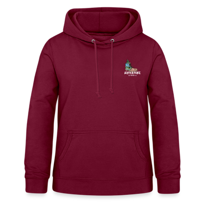 Women's Camping Hoodie - bordeaux