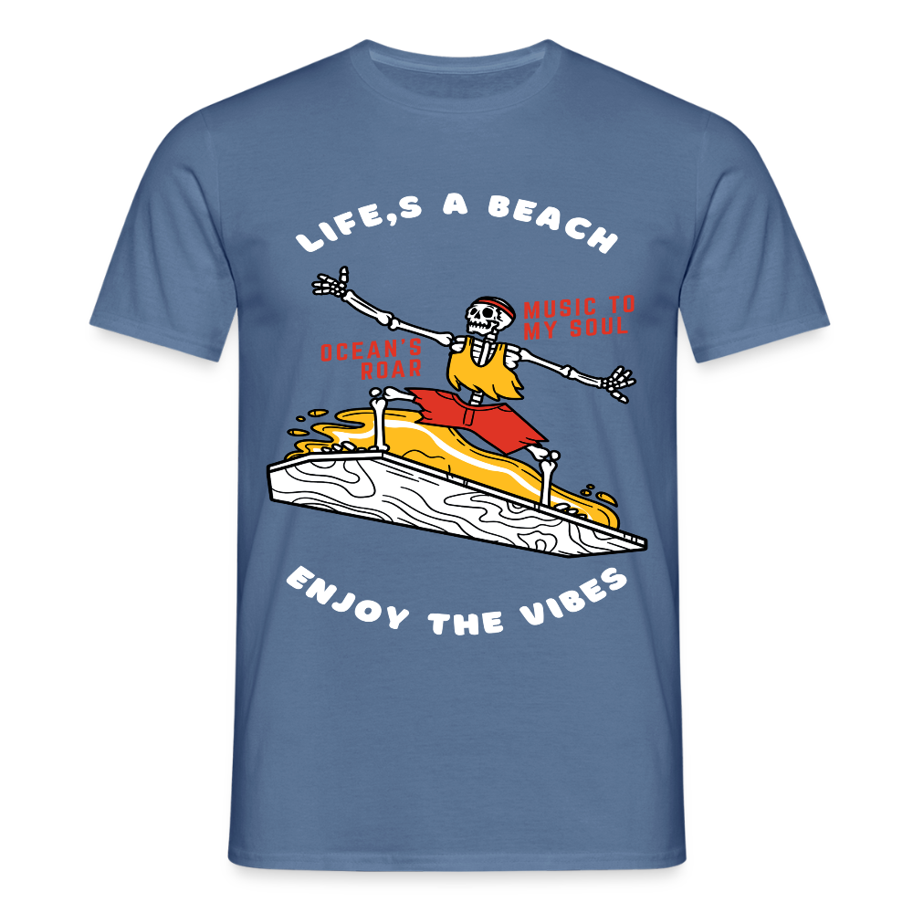 Men's T-Shirt Water - dove blue 