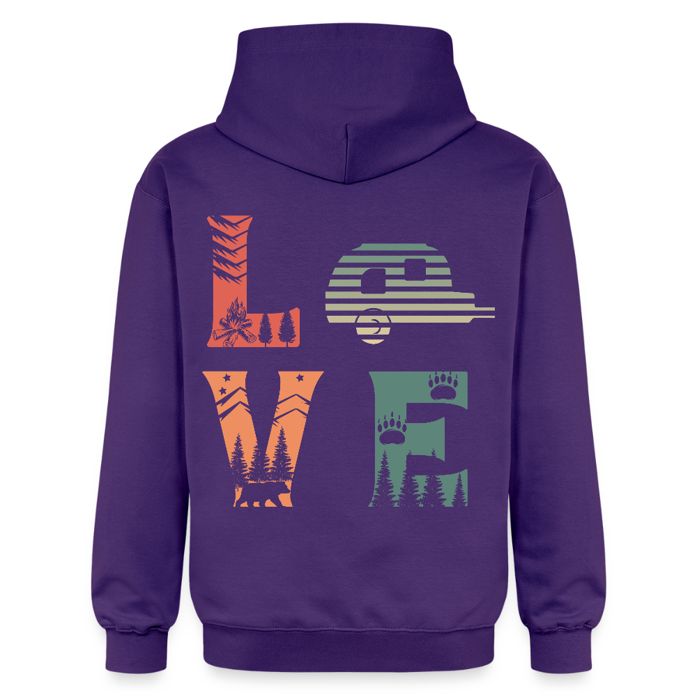 Unisex Midweight Hoodie - purple