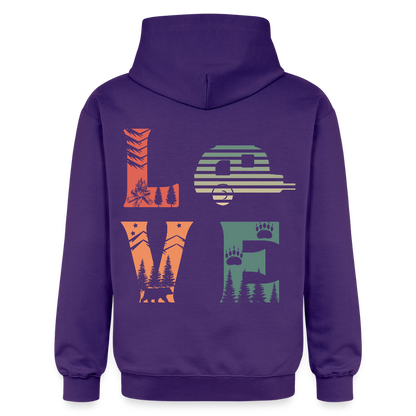 Unisex Midweight Hoodie - purple