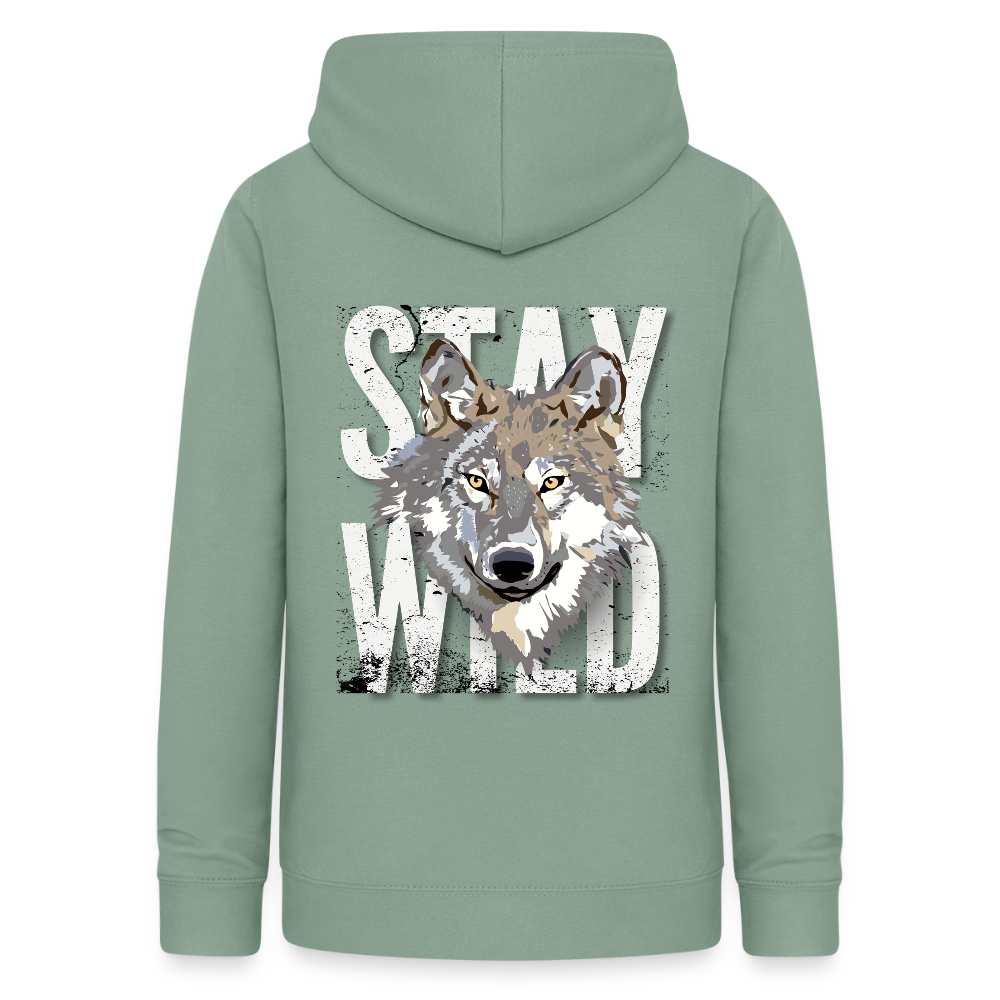 Women's Camping Hoodie - steel green