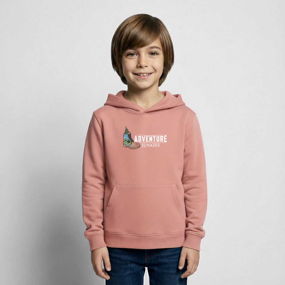 Children's  Unisex Hoodie - dusky rose