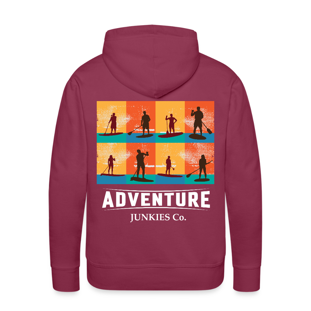 Men’s Premium Water Fun Hoodie - bordeaux