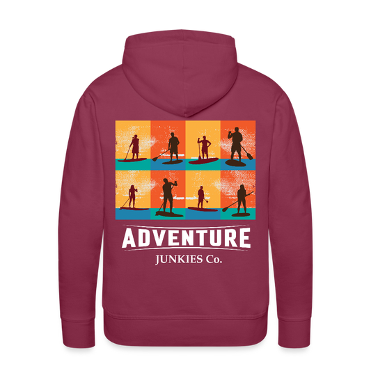 Men’s Premium Water Fun Hoodie - bordeaux