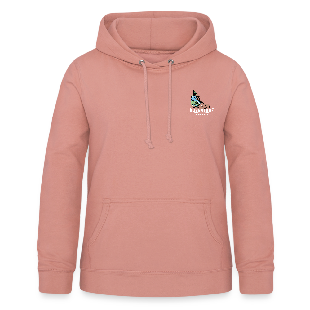 Women's Camping Hoodie - dusky rose