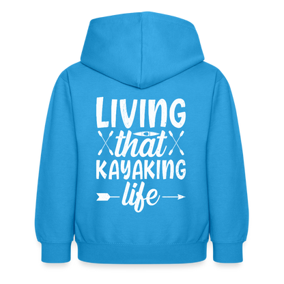 Children's  Unisex Hoodie - sea blue