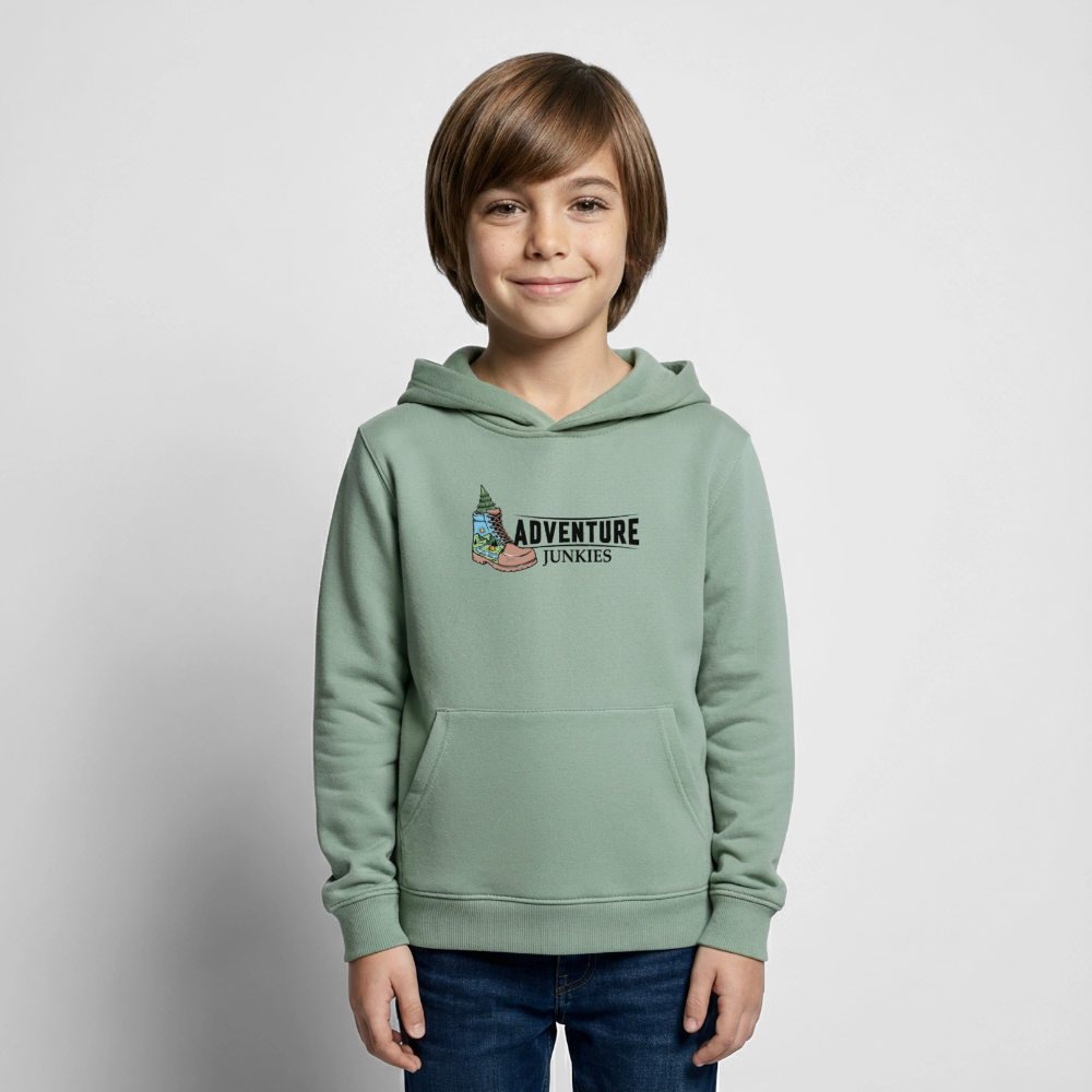 Children's Unisex Hoodie - steel green