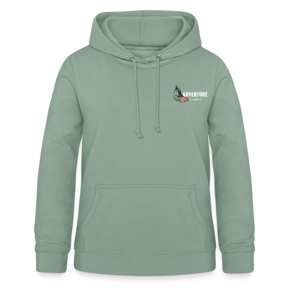 Women's Hoodie Water Adventures - steel green