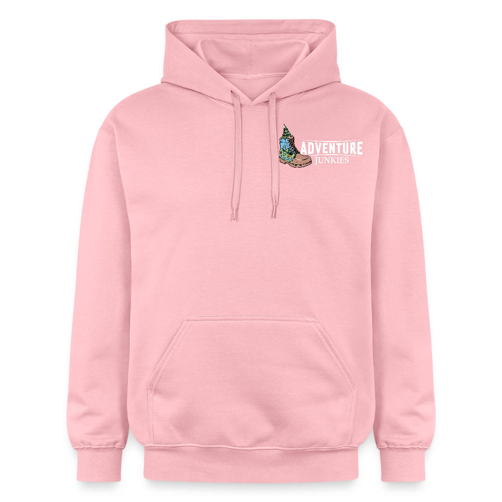 Adult Unisex  Midweight Hoodie - light pink