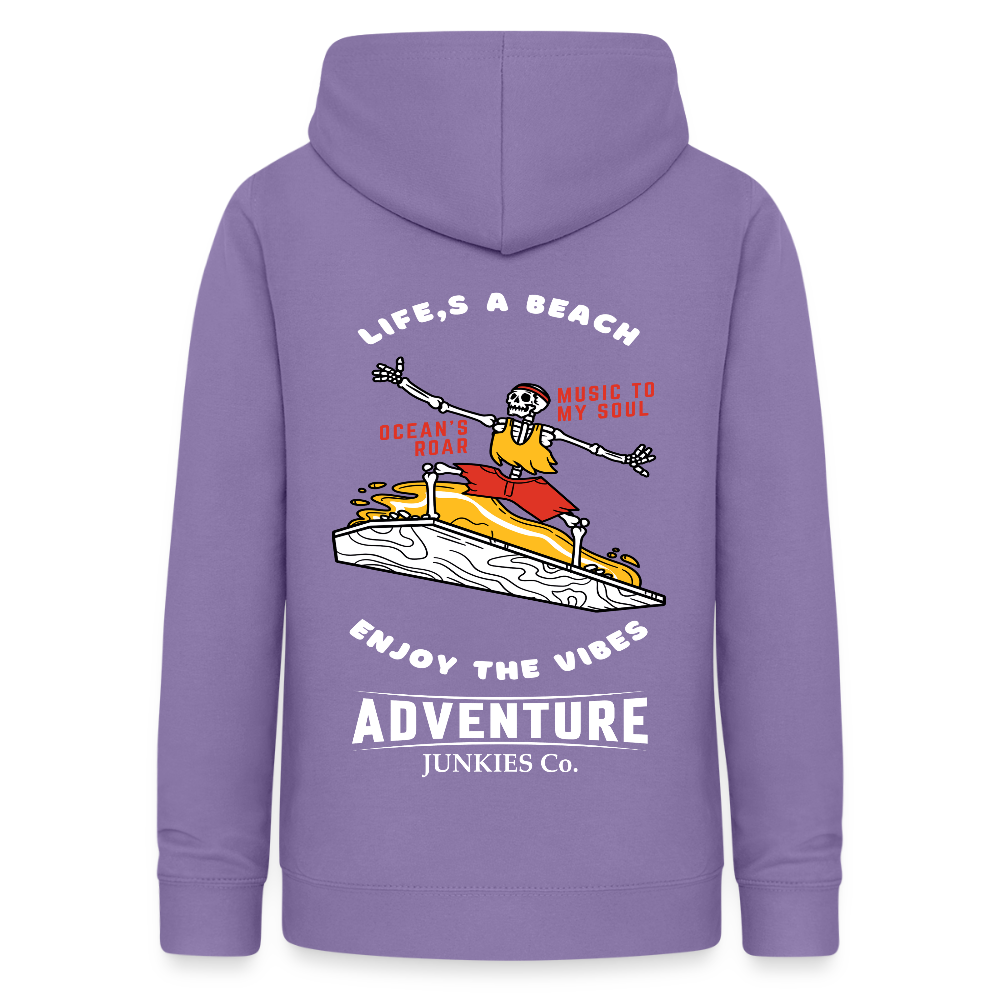 Women's Hoodie Water Adventure - lavender