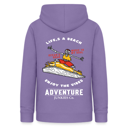 Women's Hoodie Water Adventure - lavender