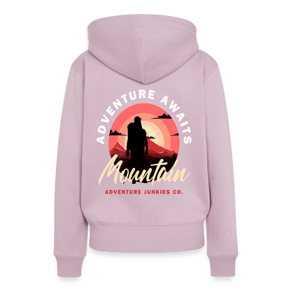 Women’s Premium Hiking/Walking Hoodie - dusky pink