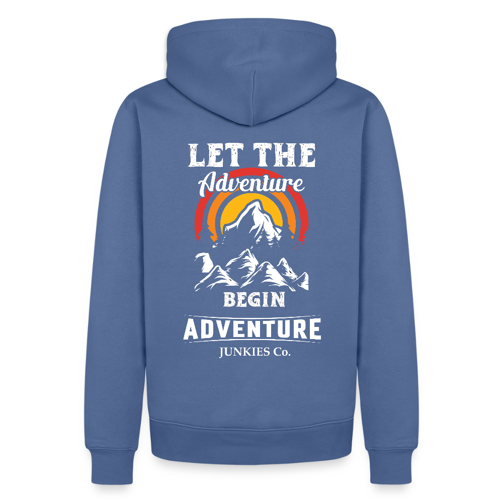 Men’s Premium Hiking /Walking  Hoodie - stone blue