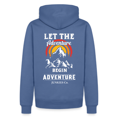 Men’s Premium Hiking /Walking  Hoodie - stone blue