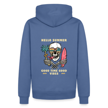 Men’s Premium Camping  Hoodie - stone blue