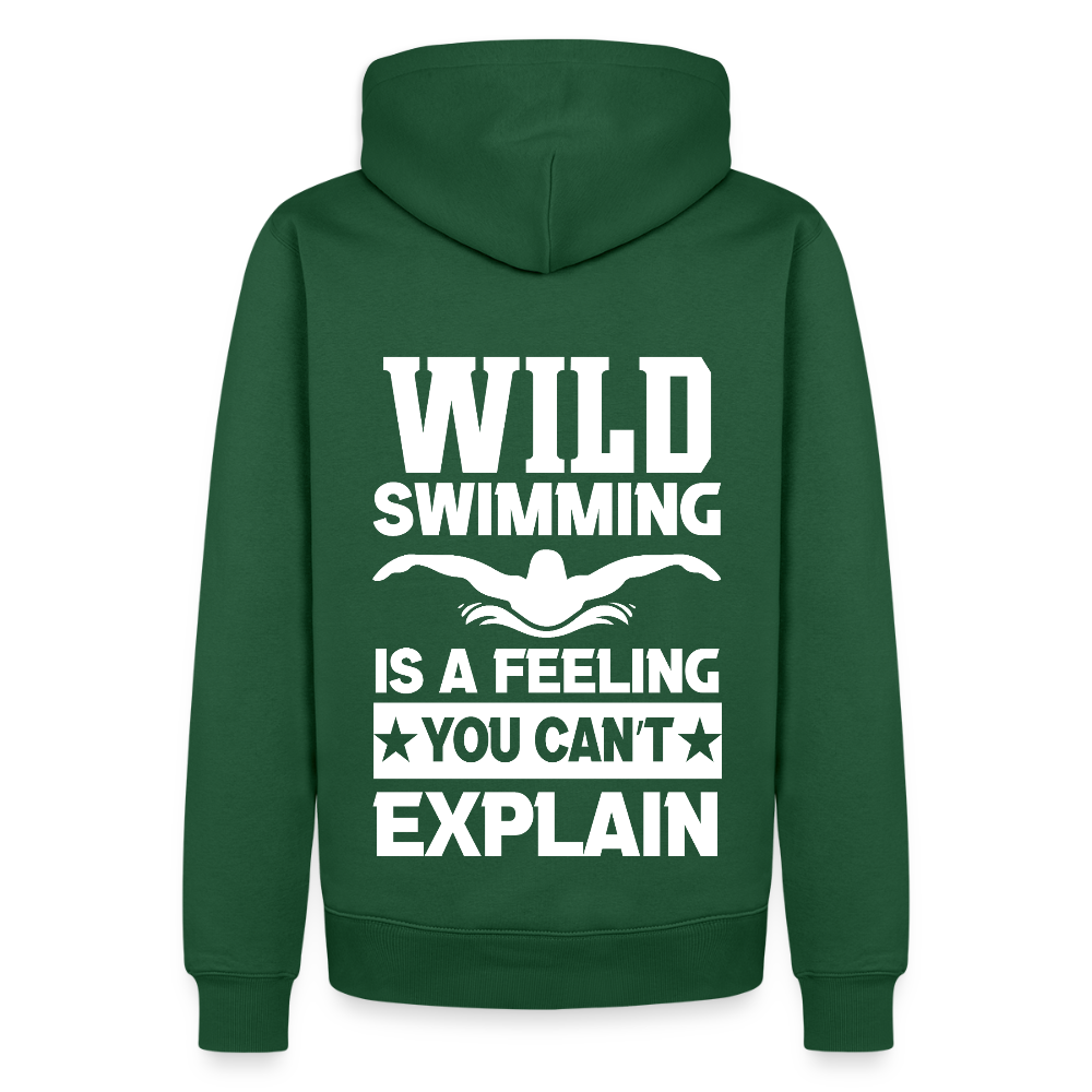 Men’s Premium Water Fun  Hoodie - bottle green