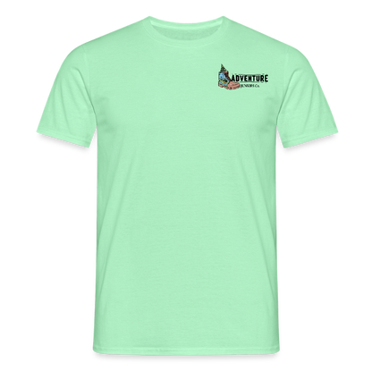 Men's Camping T-Shirt - mint green