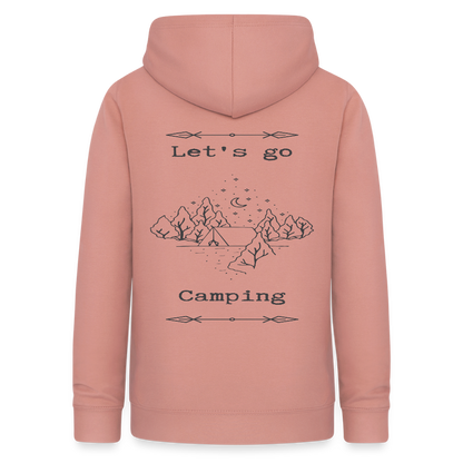 Women's Camping  Hoodie - dusky rose