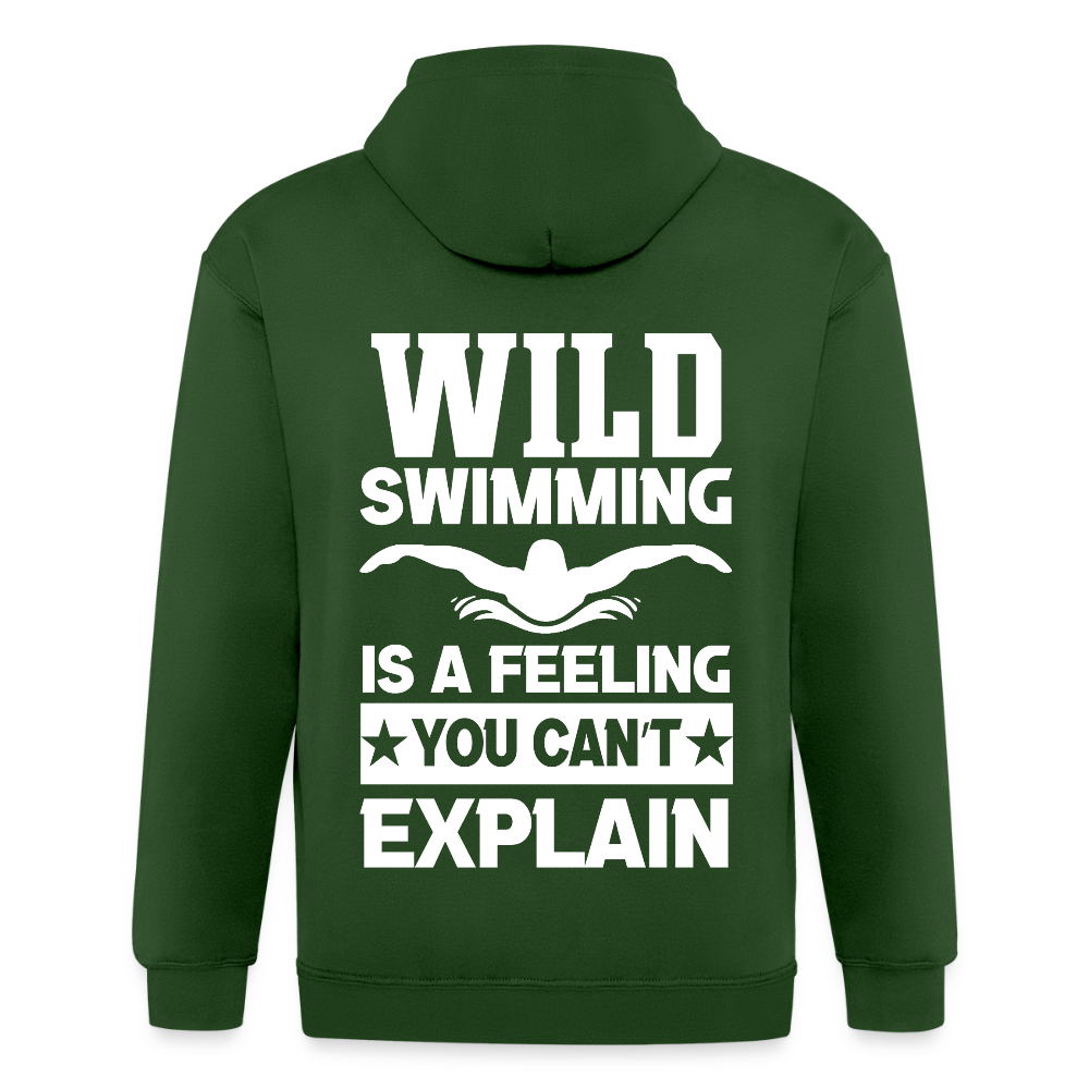 Adult Unisex Heavyweight Hooded Jacket - forrest