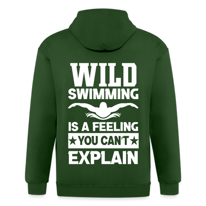 Adult Unisex Heavyweight Hooded Jacket - forrest