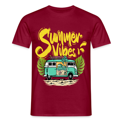 Men's Camping  T-Shirt - brick red