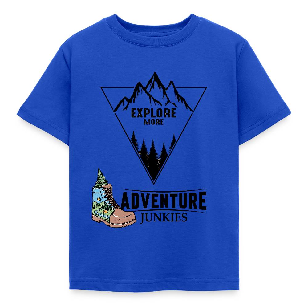 Children's  Unisex  T-Shirt - royal blue