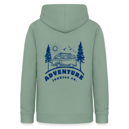 Women's Camping Hoodie - steel green