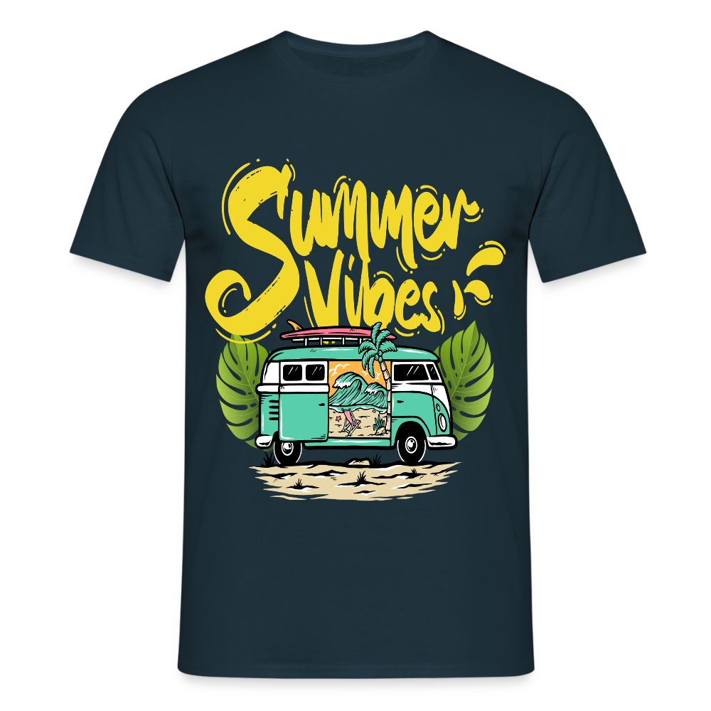 Men's Camping  T-Shirt - navy