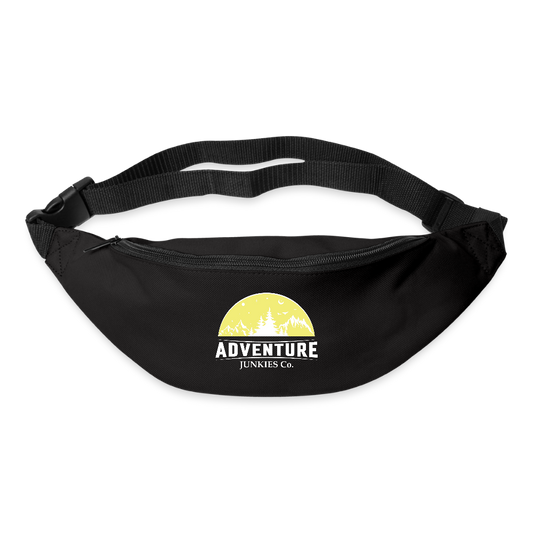 Bum bag Yellow Logo - black
