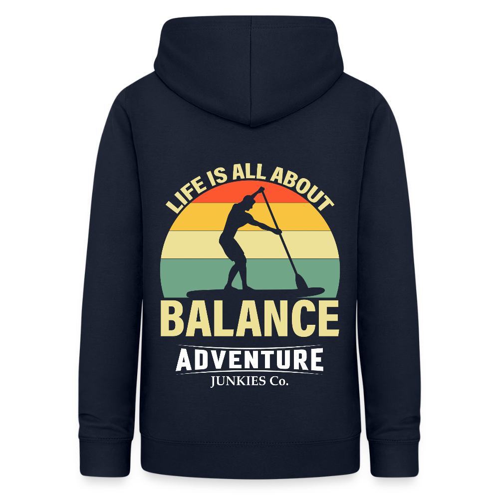 Women's Hoodie  Water Adventure - navy