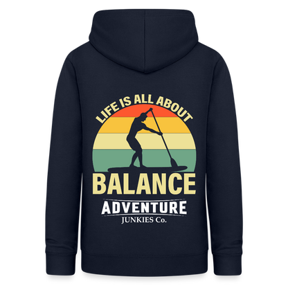 Women's Hoodie  Water Adventure - navy