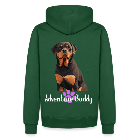 Men’s Premium Pet Girl Hoodie - bottle green