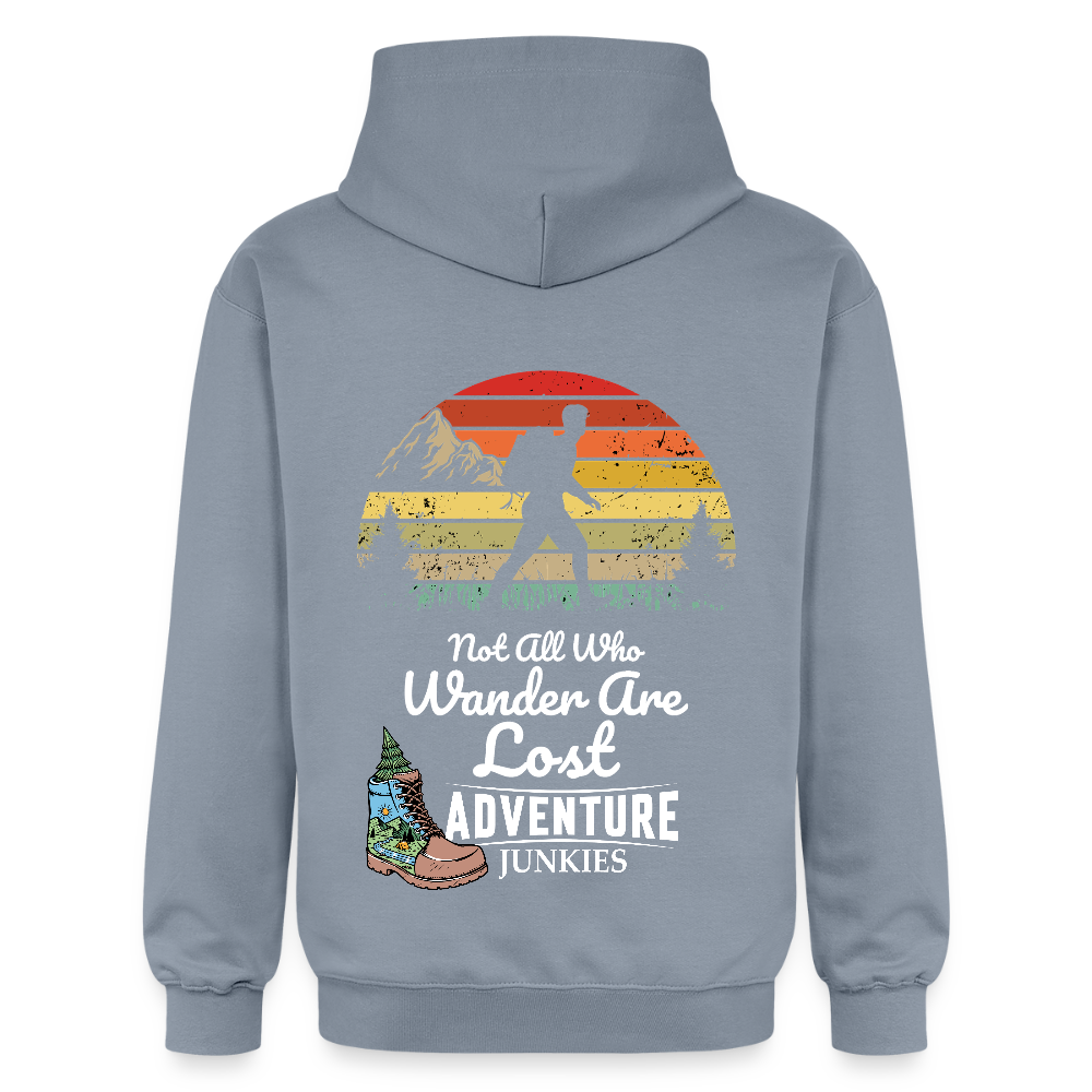Adult Unisex  Midweight Hoodie - blue
