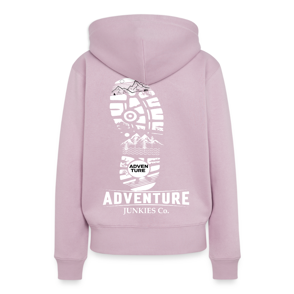 Women’s Premium Hiking/Walking Hoodie - dusky pink