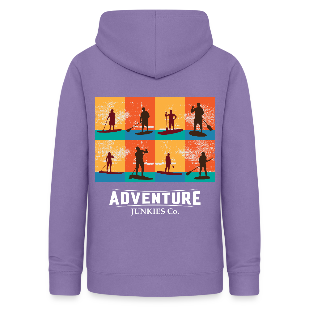 Women's Hoodie Water Adventures - lavender