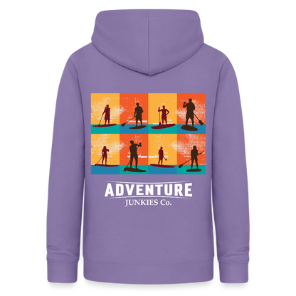 Women's Hoodie Water Adventures - lavender