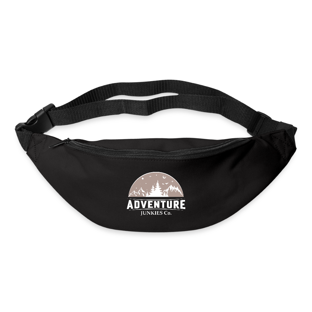 Bum bag Brown Logo - black