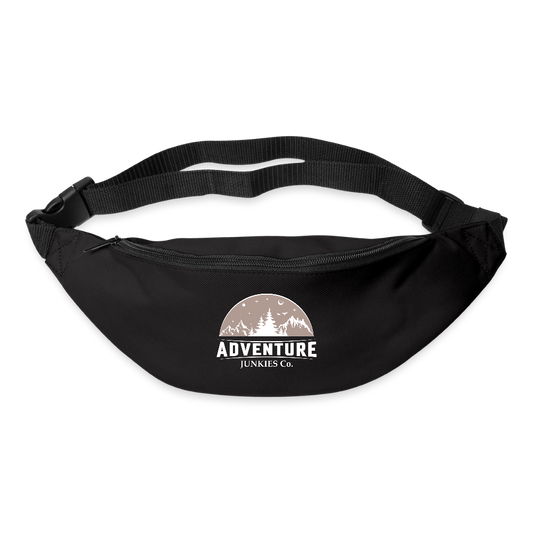 Bum bag Brown Logo - black