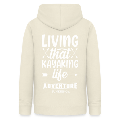 Women's Hoodie Water Adventures - vanilla
