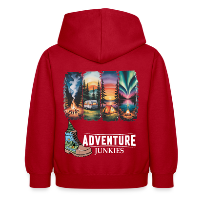 Children's Hoodie - red