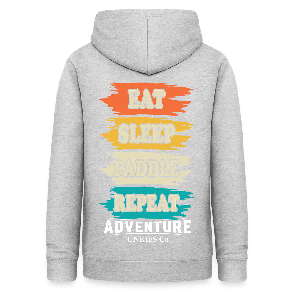 Women's Hoodie Water Adventures - light heather grey