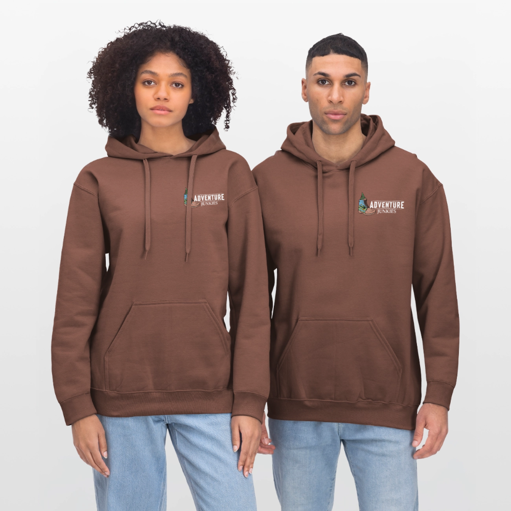 Adult Unisex Midweight Hoodie - cocoa