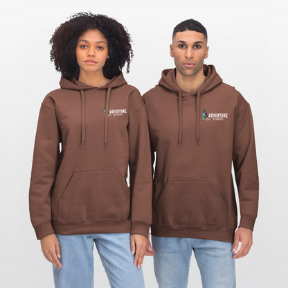 Adult Unisex Midweight Hoodie - cocoa