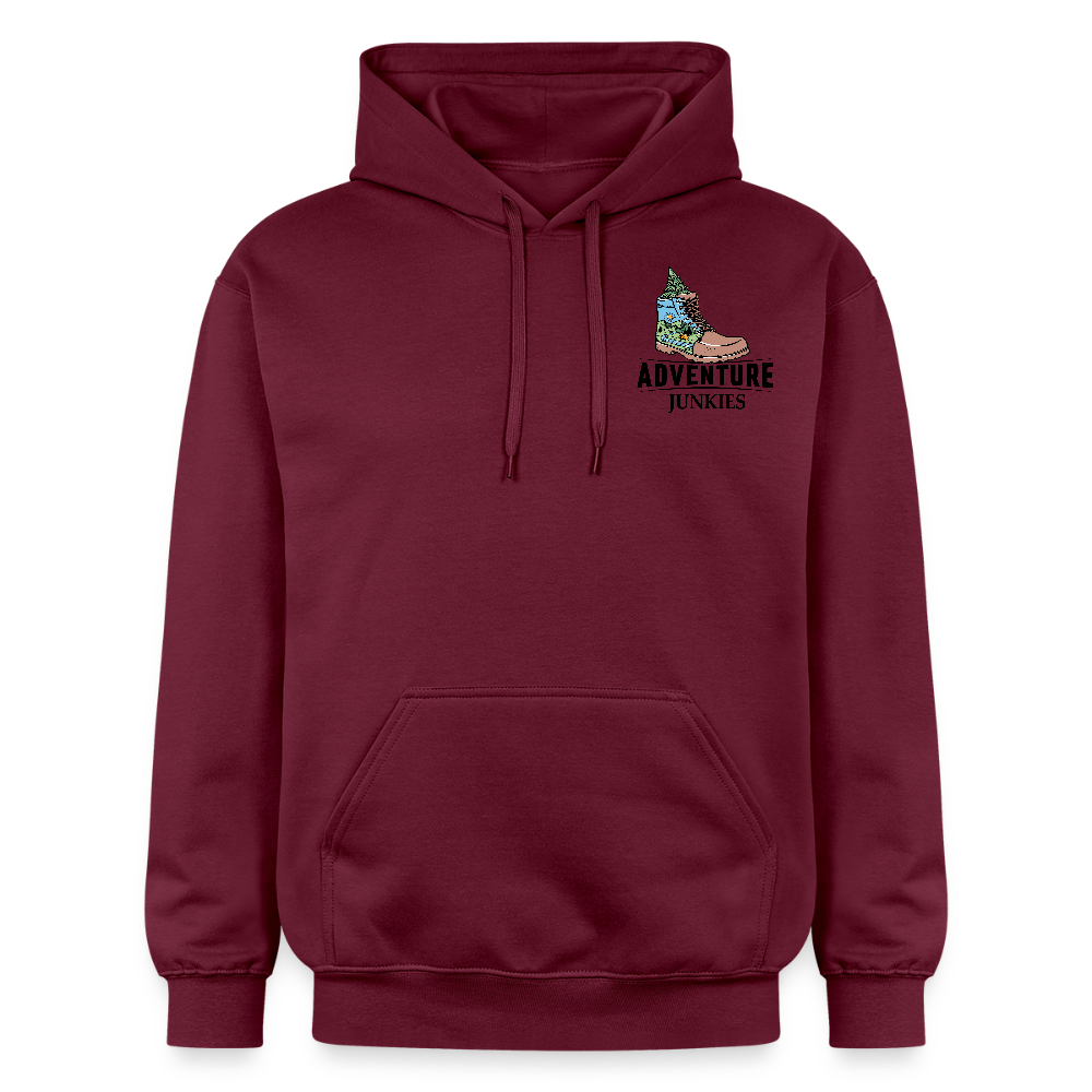 Unisex Midweight Hoodie - maroon